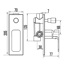 SETO Wall Diverter Mixer Chrome/ White/ Black /Rose Gold HYB66-501